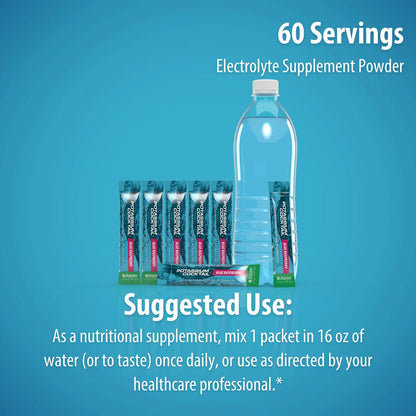 Cóctel De Potasio Sabor Frambuesa Azul Jigsaw Health 60 Porciones Bebida Electrolitos