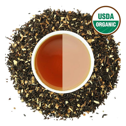 Té Chai Clásico Hoja Suelta Ceylon 110 Tazas Orgánico Certificado USDA