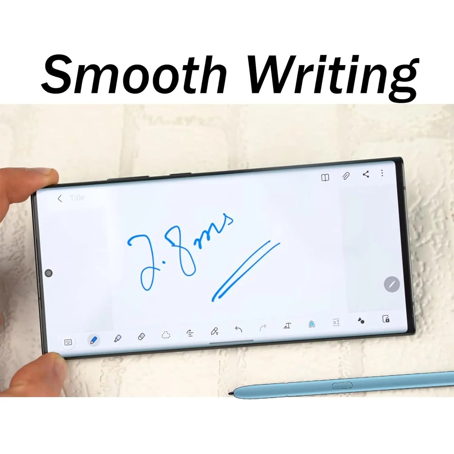Bolígrafos S Pen Galaxy S22 Ultra Paquete De 2 Azul Cielo Precisión Y Calidad