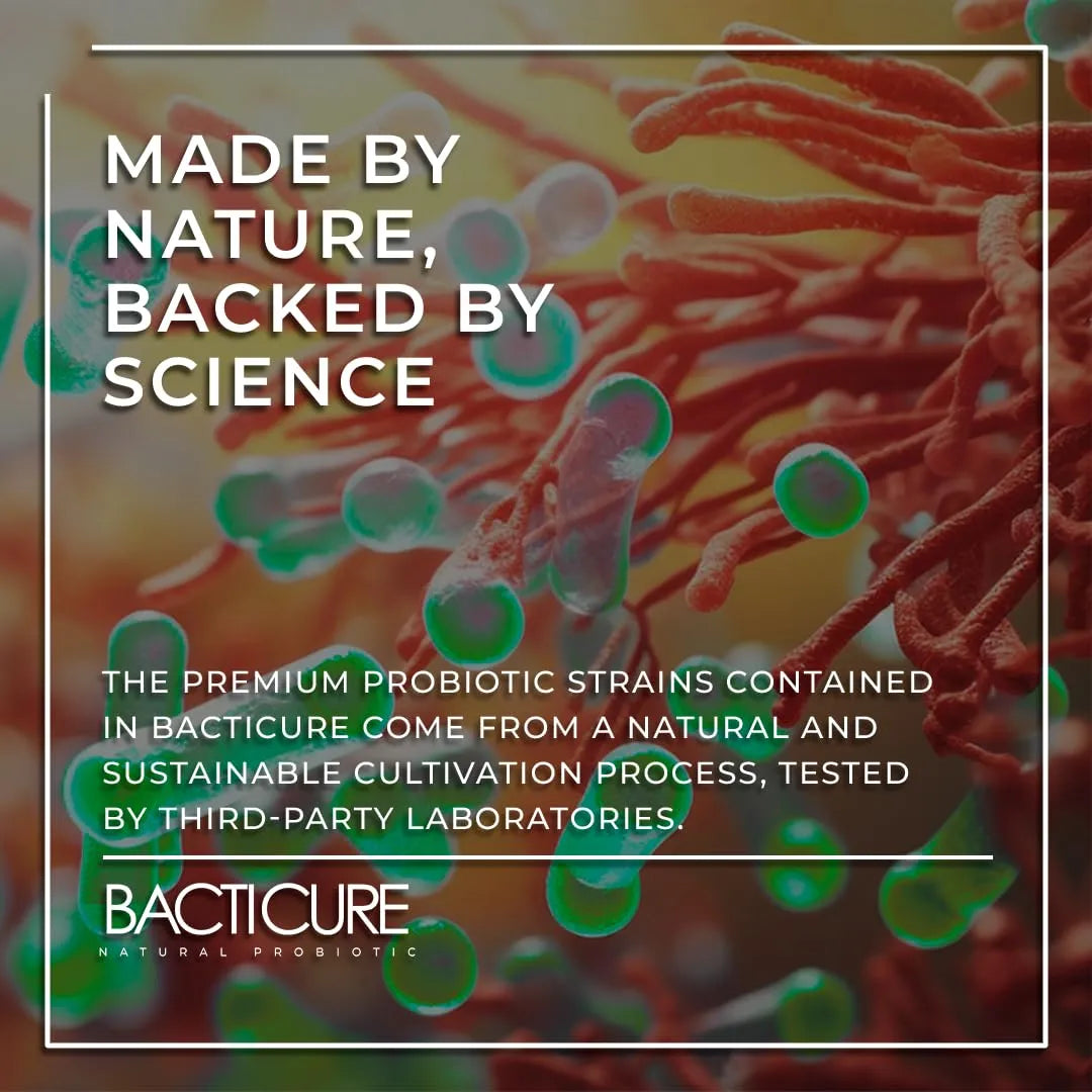 Bacticure 240 Capsulas Formula Probiótica Avanzada Apoyo Digestivo Y Vaginal