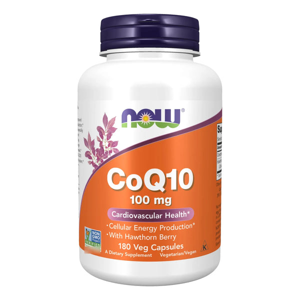 Cápsulas De Coenzima Q10 100 Mg 90 Unidades Energía Celular Veganas