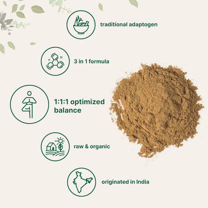 Polvo Organico Triphala 2 Kg Amla Haritaki Bibhitaki Salud Digestiva E Inmunologica