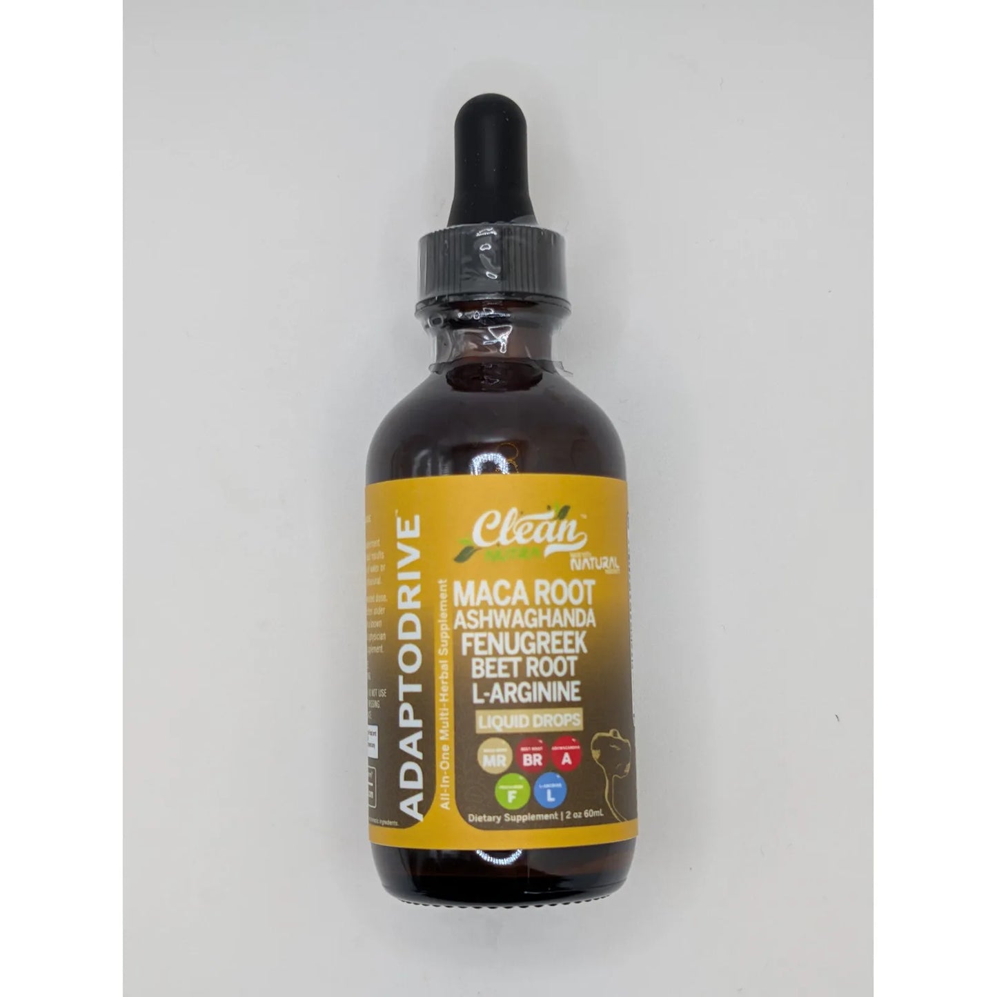 Gotas Líquidas De Maca Orgánica Con Ashwagandha Y L-Arginina Multivitamínico