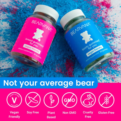 Gominolas Bearvana Suplemento Mujeres Sabor Bayas Aumento Estrogeno Natural
