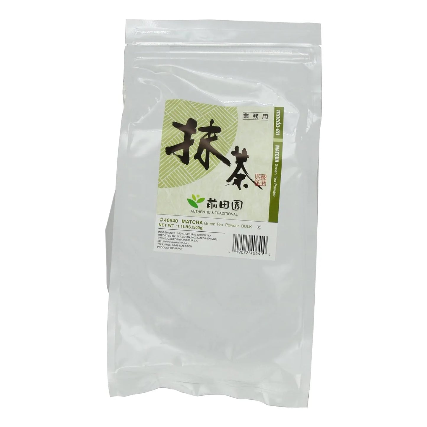 Polvo De Té Verde Matcha A Granel 500g Premium Importado Estados Unidos