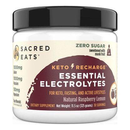 Suplemento Hidratacion Electrolitos Keto Polvo 1000mg Potasio Sodio 150mg Magnesio Sin Azucar
