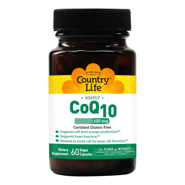 CoQ10 100 Mg 60 Cápsulas Antioxidante Energía Salud Cardiovascular