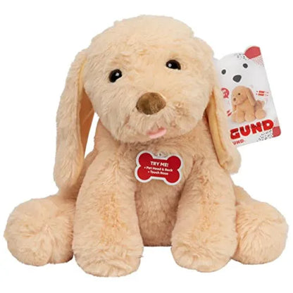 Gund - Mi Cachorro Puddles Animado, Animal De Peluche, Amar. Color Amarillo