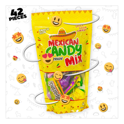 Mezcla De Dulces Mexicanos Picante Dulce Y Amargo 42 Unidades Jvr Trade