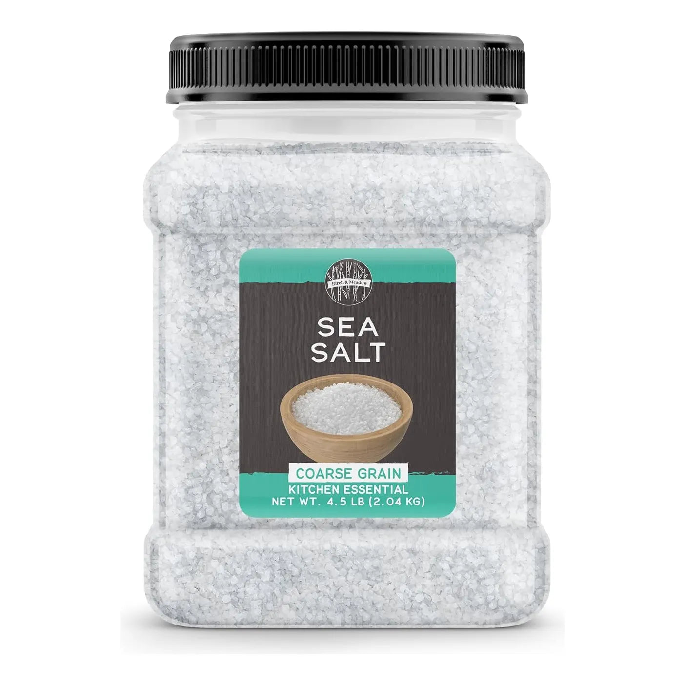 Sal Marina Grano Grueso Birch Meadow 4.5 Lb Natural Multiusos Cocina Gourmet