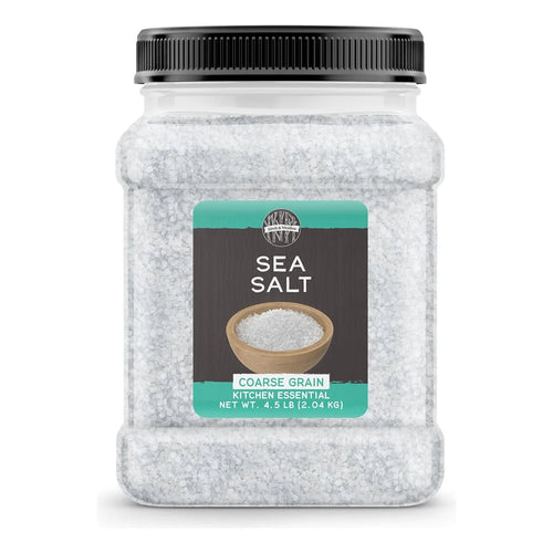 Sal Marina Grano Grueso Birch Meadow 4.5 Lb Natural Multiusos Cocina Gourmet