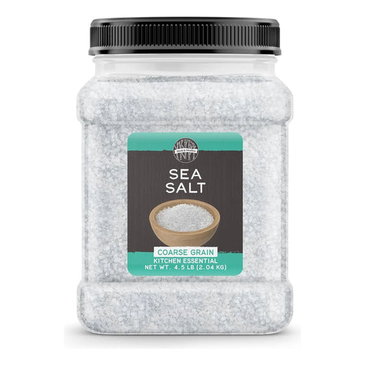 Sal Marina Grano Grueso Birch Meadow 4.5 Lb Natural Multiusos Cocina Gourmet