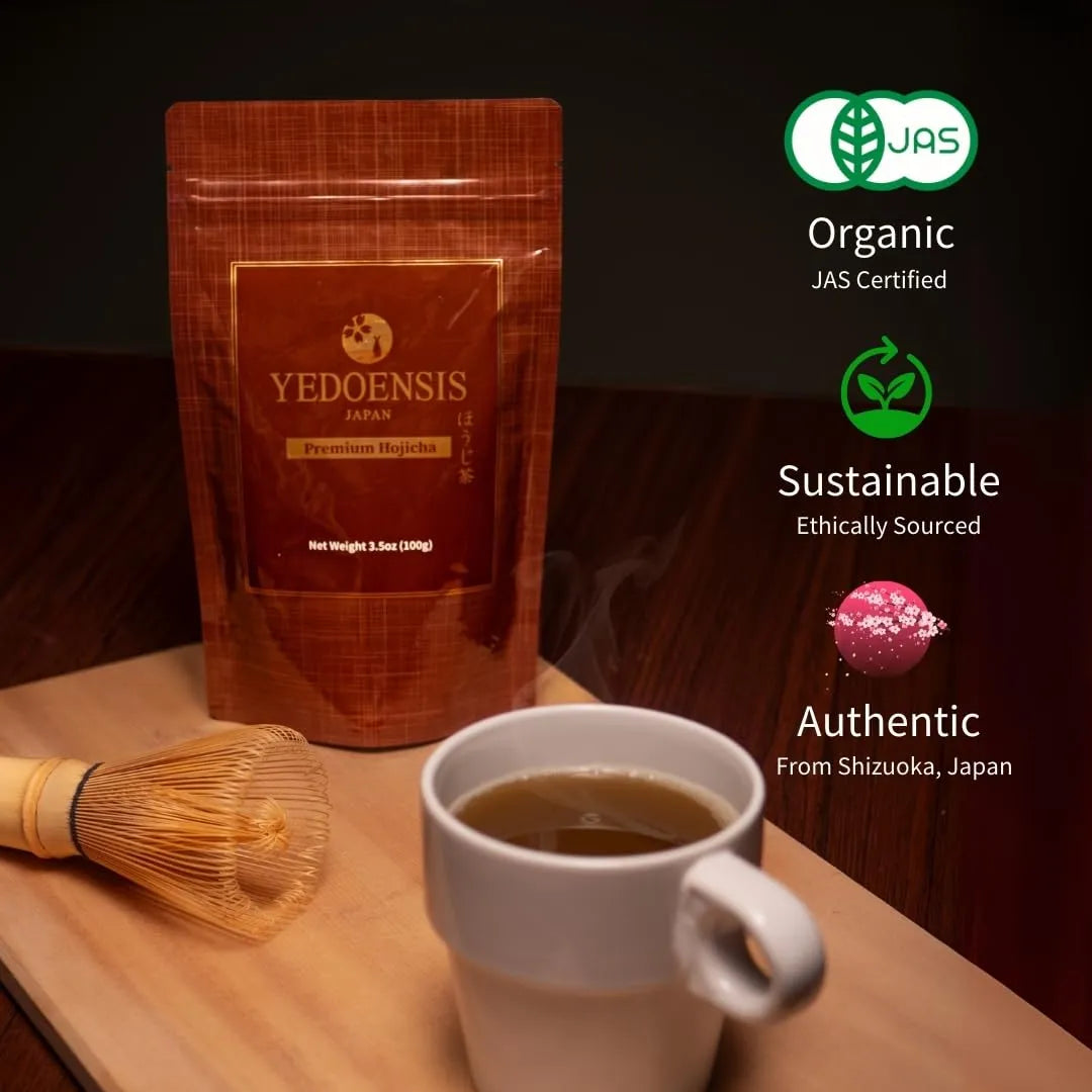Té Verde Tostado Japonés Hojicha En Polvo 100g Sabor Auténtico Premium