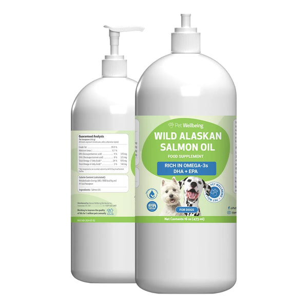Aceite De Salmón Silvestre Alaska Para Perros Omega3 Piel Articulaciones Y Más