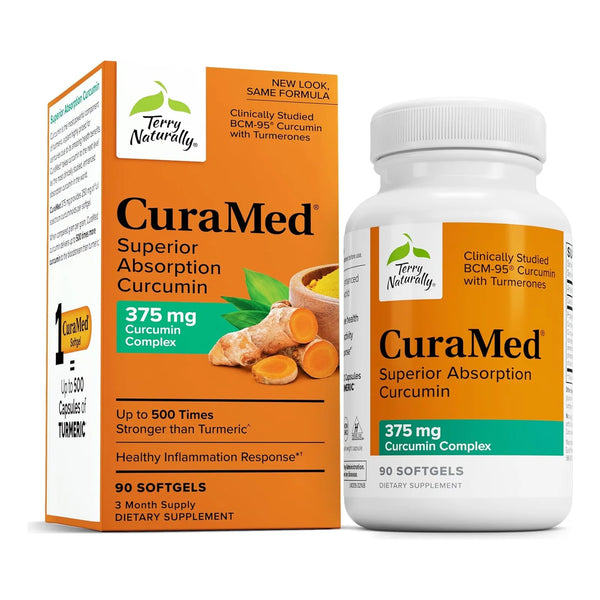 Curamed 375 Mg Antioxidante Cerebral Y Soporte Salud Inmunol Suplemento De Curcumina Y Cúrcuma
