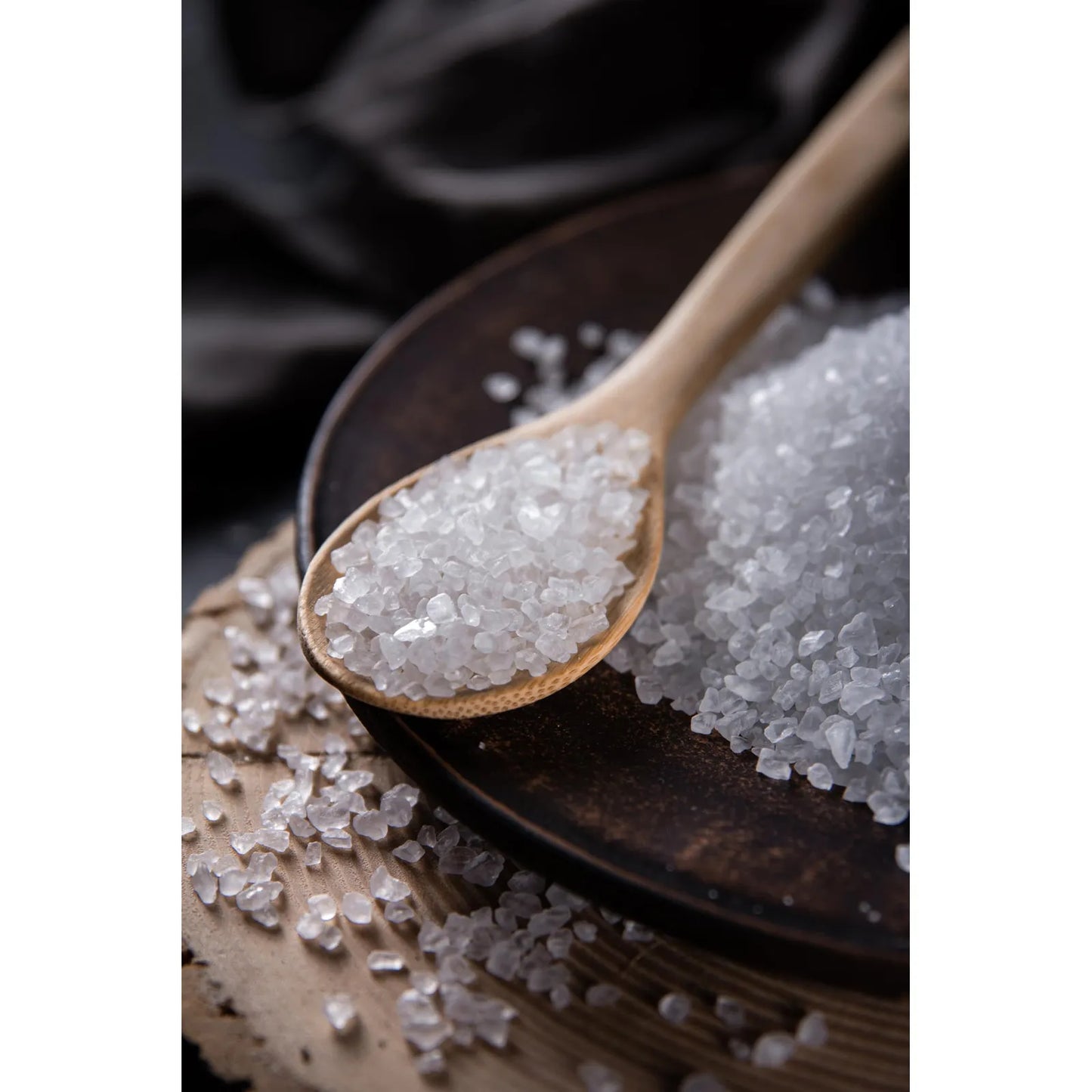 Sal Marina Baja Cristales Gruesos Bajo Sodio 30 Kosher 16 Onzas
