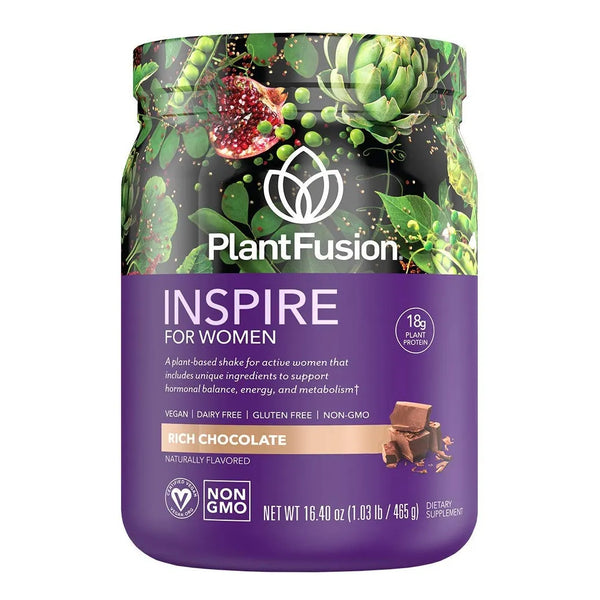 Proteina Vegetal Mujer Bajo Carbohidratos Apoyo Muscular Mag Chocolate Rico Inspire 1 Libra