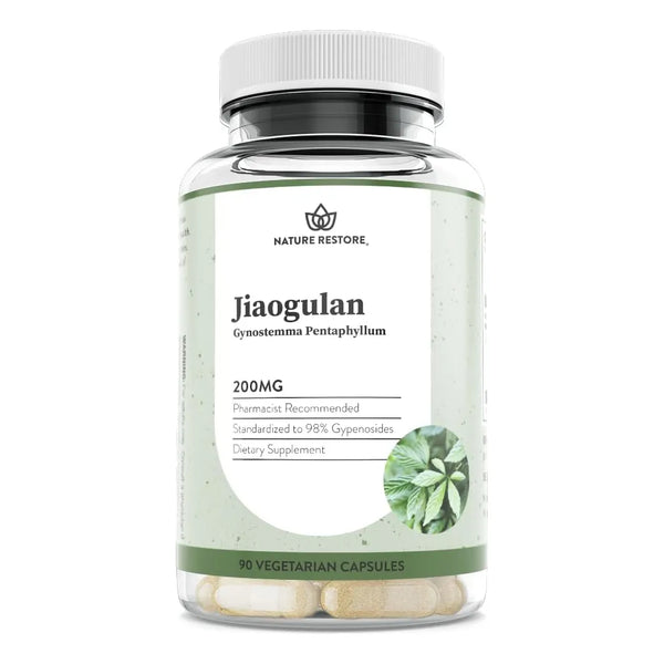Extracto De Jiaogulan 98 Gypenosides Activador Natural De AMPK 90 Cápsulas