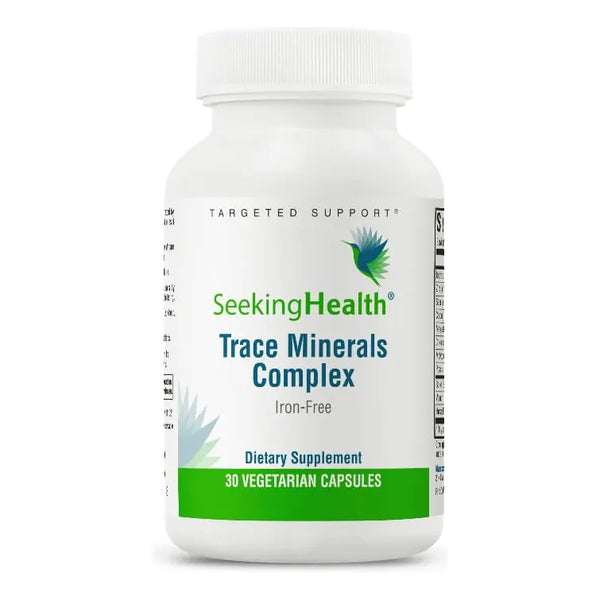 Complejo Mineral Traza 10 Oligominerales Esenciales Suplemento Inmunologico Y Nervioso Sin Hierro 30 Capsulas