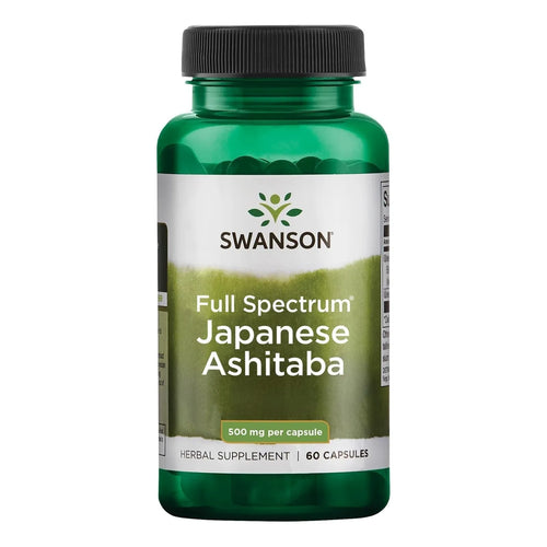 Swanson Ashitaba Japonesa 60 Capsulas 500 Mg Apoyo Inmunologico Y Hepatico