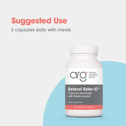 Esterol Vitamina C 1350 Mg Apoyo Inmunológico Ascorbato De Calcio Con Bioflavonoides