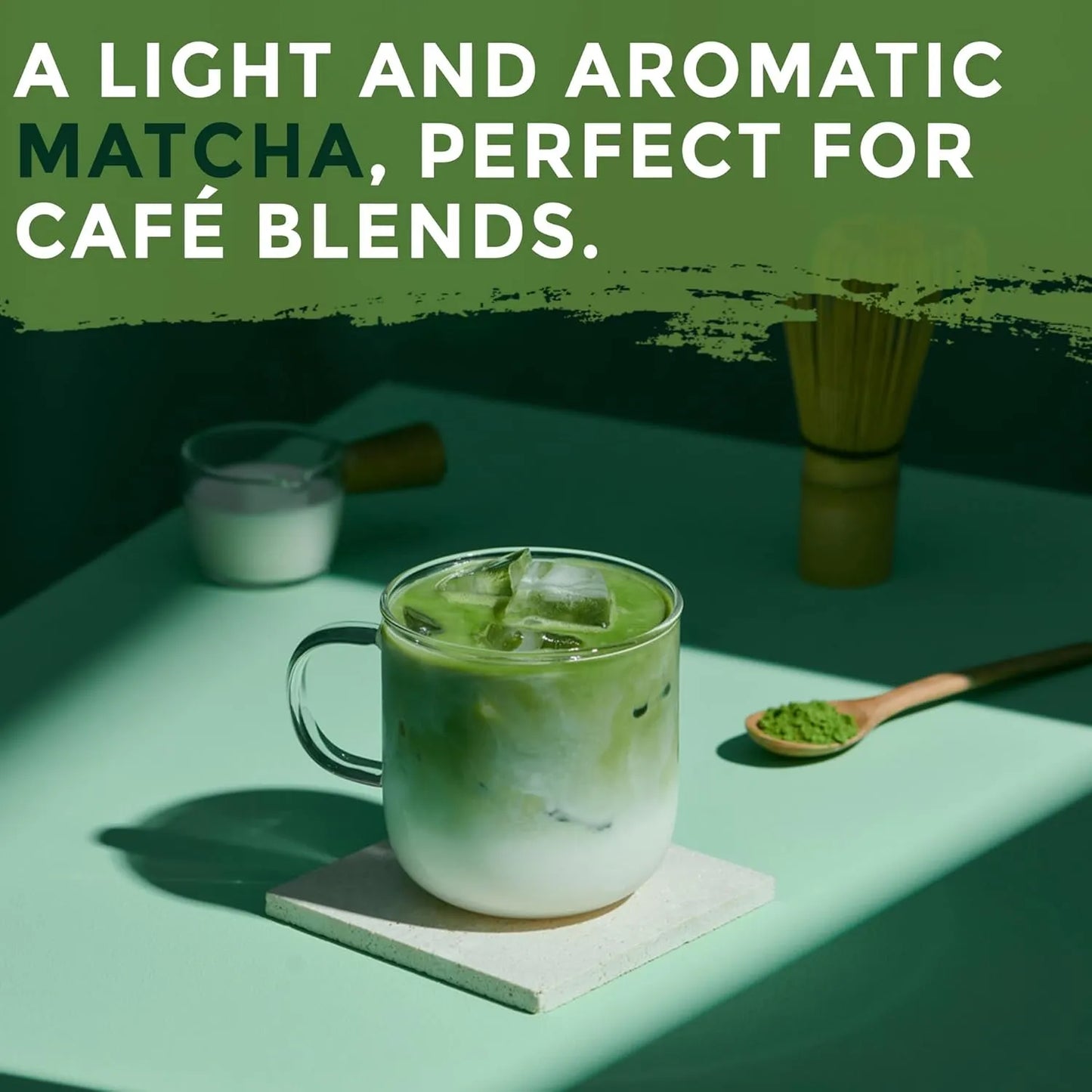 Polvo De Té Verde Matcha Ceremonial Grado Premium Japón Energía Y Enfoque Natural
