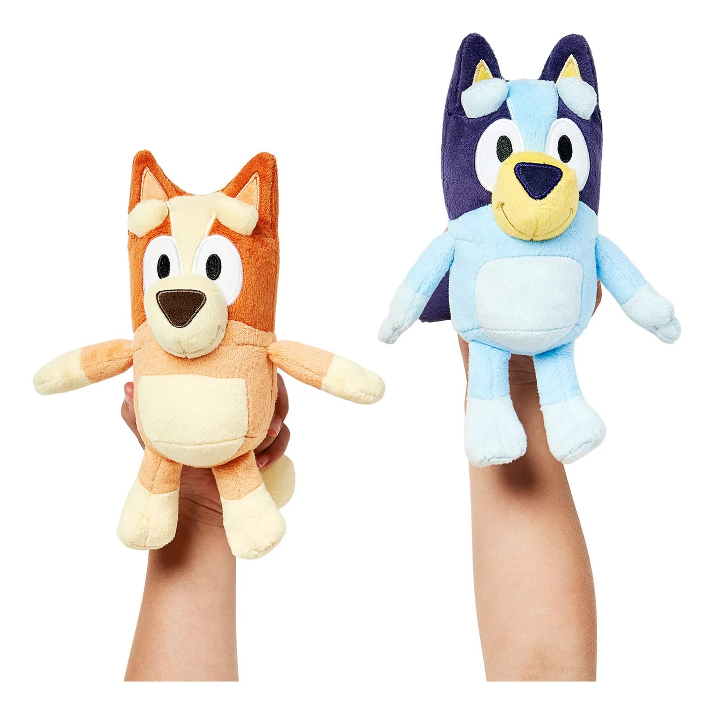 Peluche Bluey Y Bingo Cachorro 20 Cm Hipoalergénico Con Luces