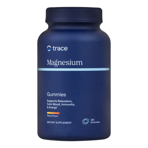 Gomitas De Magnesio 120 Unidades Alivio Estrés Citrato Fácil De Tomar