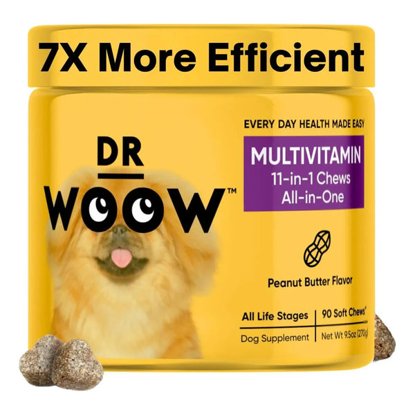 Multivitaminas Para Perros Salud Articular Piel Brillante Defensas Fuertes 90 Masticables