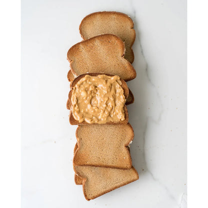 Mantequilla De Mani Organica Cremosa Tostada Natural Sin Sal Pura Y Deliciosa