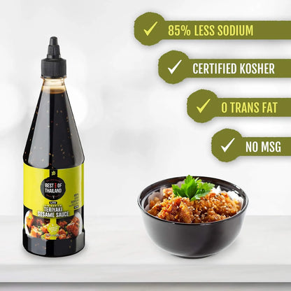 Salsa De Soja Teriyaki Lite 2 Botellas 700 Ml Bajo En Sodio Auténtico Sabor Asiático