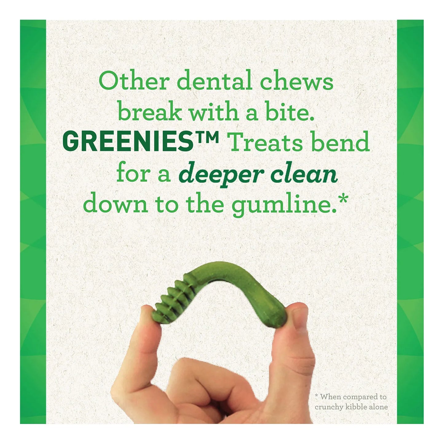 GREENIES Aging Care TEENIE Golosinas Naturales Para Cuidado Dental De Perros Pequeños 96 Unidades