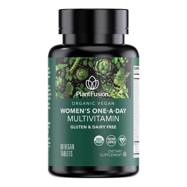 Multivitaminico Organico Diario Para Mujeres Energia Y Belleza 60 Tabletas