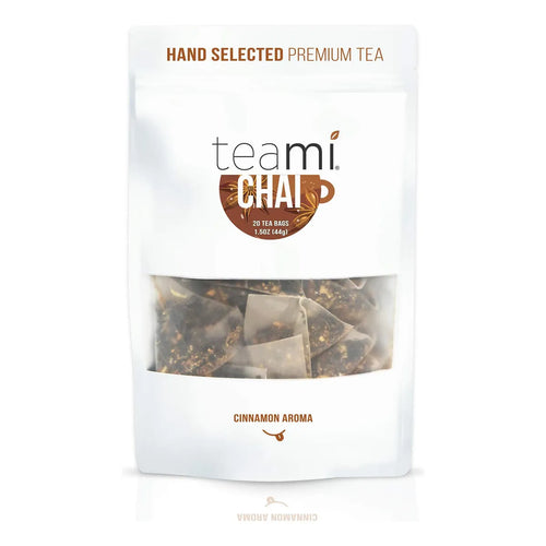 Té Negro Teami Con Cardamomo Jengibre Y Canela 20 Bolsitas Energía Natural