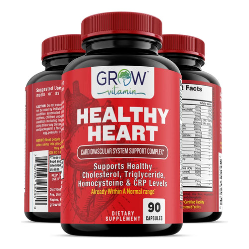 Suplemento Cardiaco Natural 22 Hierbas Vitaminas Salud Cardiovascular Trigliceridos