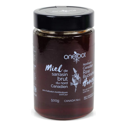 Miel Cruda De Trigo Sarraceno Natural 500g Rica En Antioxidantes Más Que Manuka