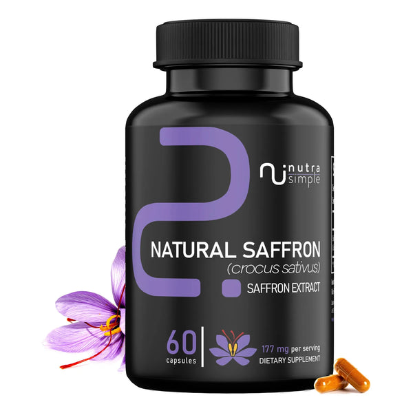 Extracto De Azafran Puro 177 Mg Apoyo Animo Energia Y Salud Ocular