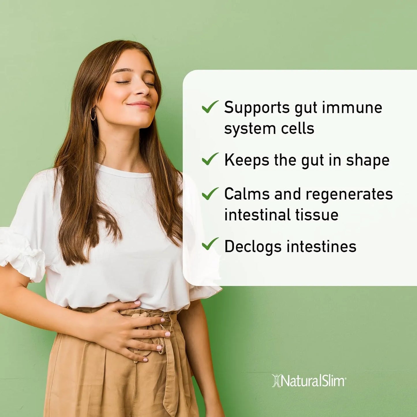 Naturalslim Costipend Estreñimiento Suplemento Digestivo Natural 120 Cápsulas Sin Irritantes - Imagen 5