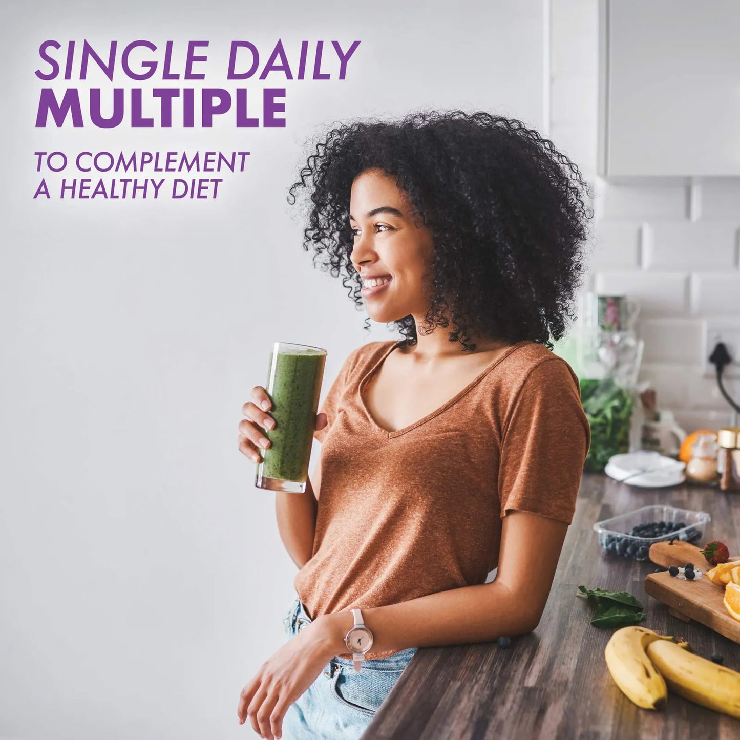 Multi One Multivitaminico Sin Hierro 30 Capsulas Vegetales Kosher Sin Gluten
