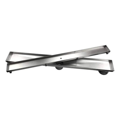 Desague De Ducha Lineal 61 Cm Neodrain Rejilla Inoxidable Elegante Y Seguro