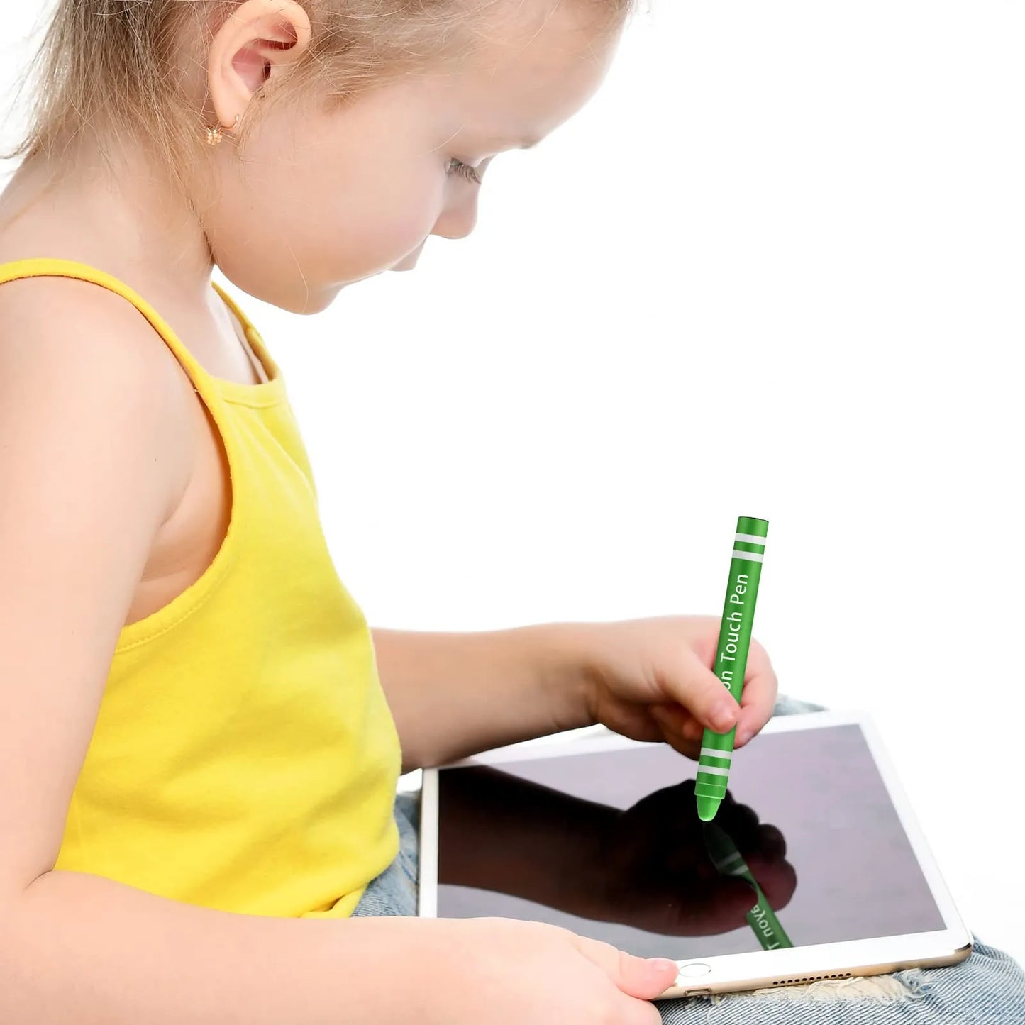 12 Lápices Capacitivos Infantiles Para Tabletas Táctiles Colores Vibrantes Seguros