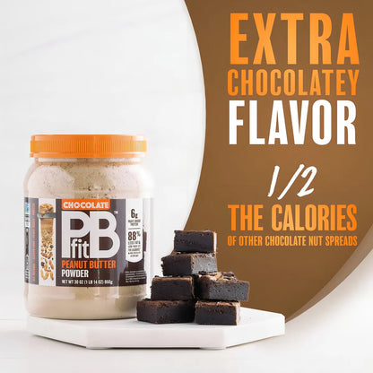 Pbfit Mantequilla De Mani 100 Natural Chocolate 850 Gr Energia Y Sabor