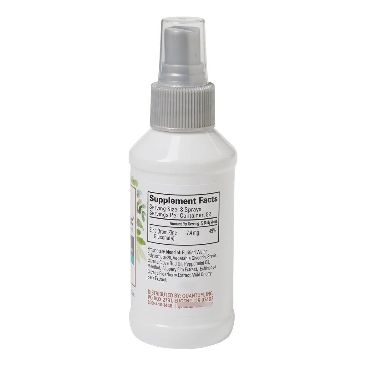 Spray Terazinc F-Throat4 118ml Refuerzo Inmunitario Con Zinc Y Ingredientes Naturales
