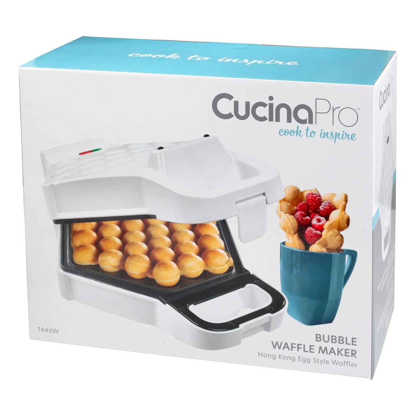 Waflera De Burbujas CucinaPro Electrica Premium 5 Minutos Antiadherente
