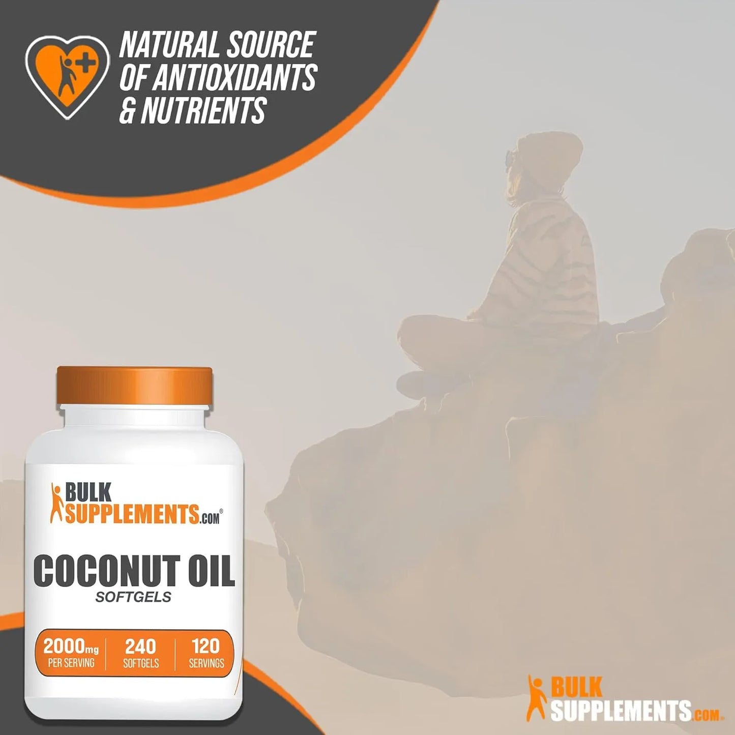 Capsulas De Aceite De Coco Puro Para Piel Y Cabello 2 Unidades Energia Y Nutricion