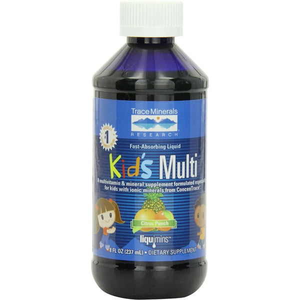 Multivitaminico Liquido Para Niños Con Vitamina C Zinc Y Minerales Sabor Citrico 8 Oz