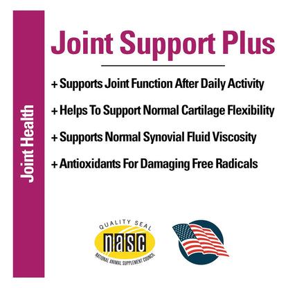Suplemento Joint Support Plus Para Perros Alivia Dolor Articular Y Flexibilidad 120 Tabletas