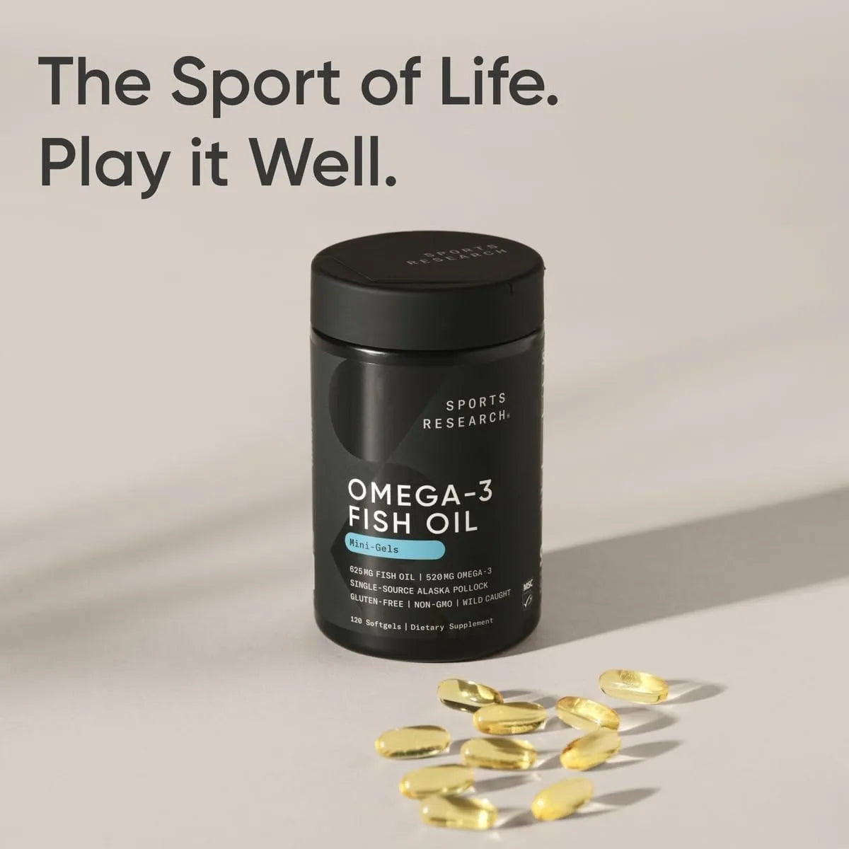 Omega 3 Aceite De Pescado Mini Cápsulas 120 Unidades - Imagen 2