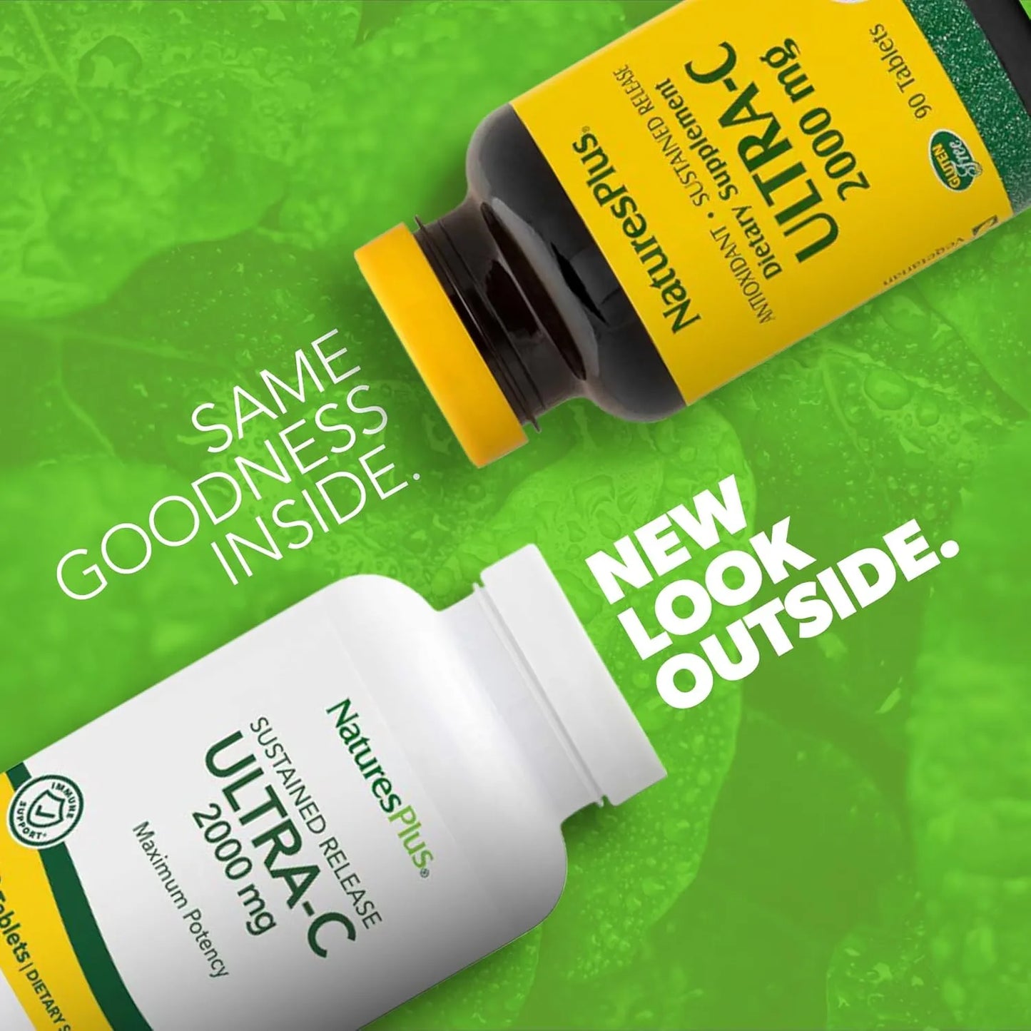 Vitamina C 2000 Mg Con Escaramujos Antioxidante Refuerzo Inmunologico NaturesPlus