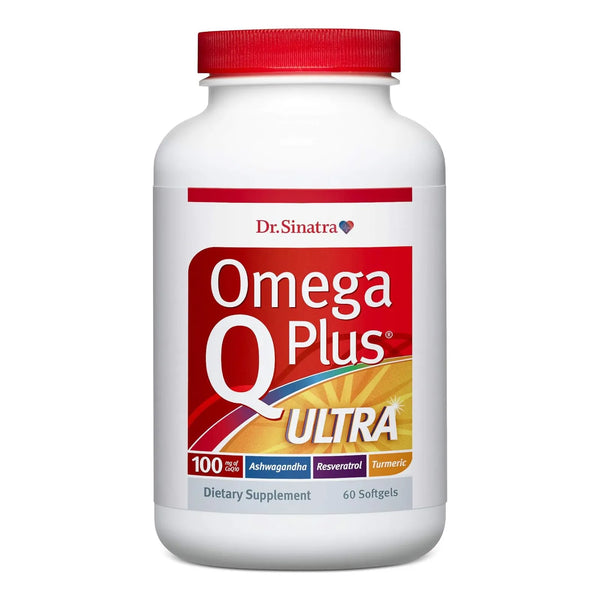 Dr Sinatra Omega Q Plus Ultra Suplemento Cardiaco Con Ashwagandha Y Coq10